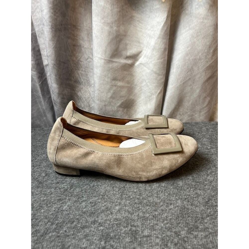 L'Amour Des Pieds Floella Leather Pumps Dark Taupe Color Size 8M - Picture 4 of 9